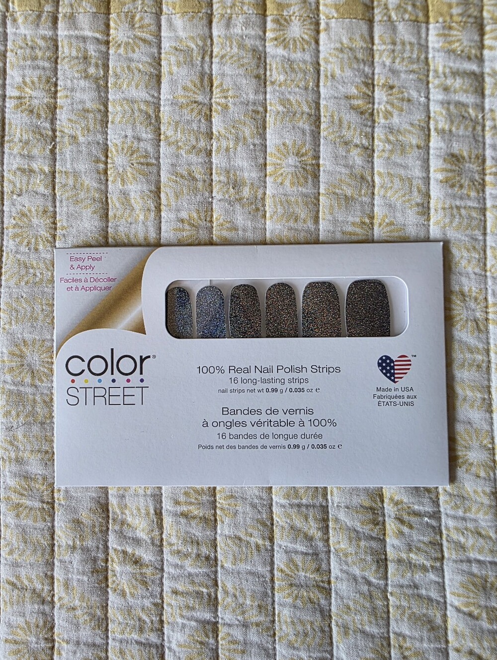Color Street Glitter Nail Polish Strips